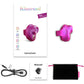 Kisscool Rechargeable Silicone Finger Vibrator With Tapping Technology By Love To Love - Iridescent Berry