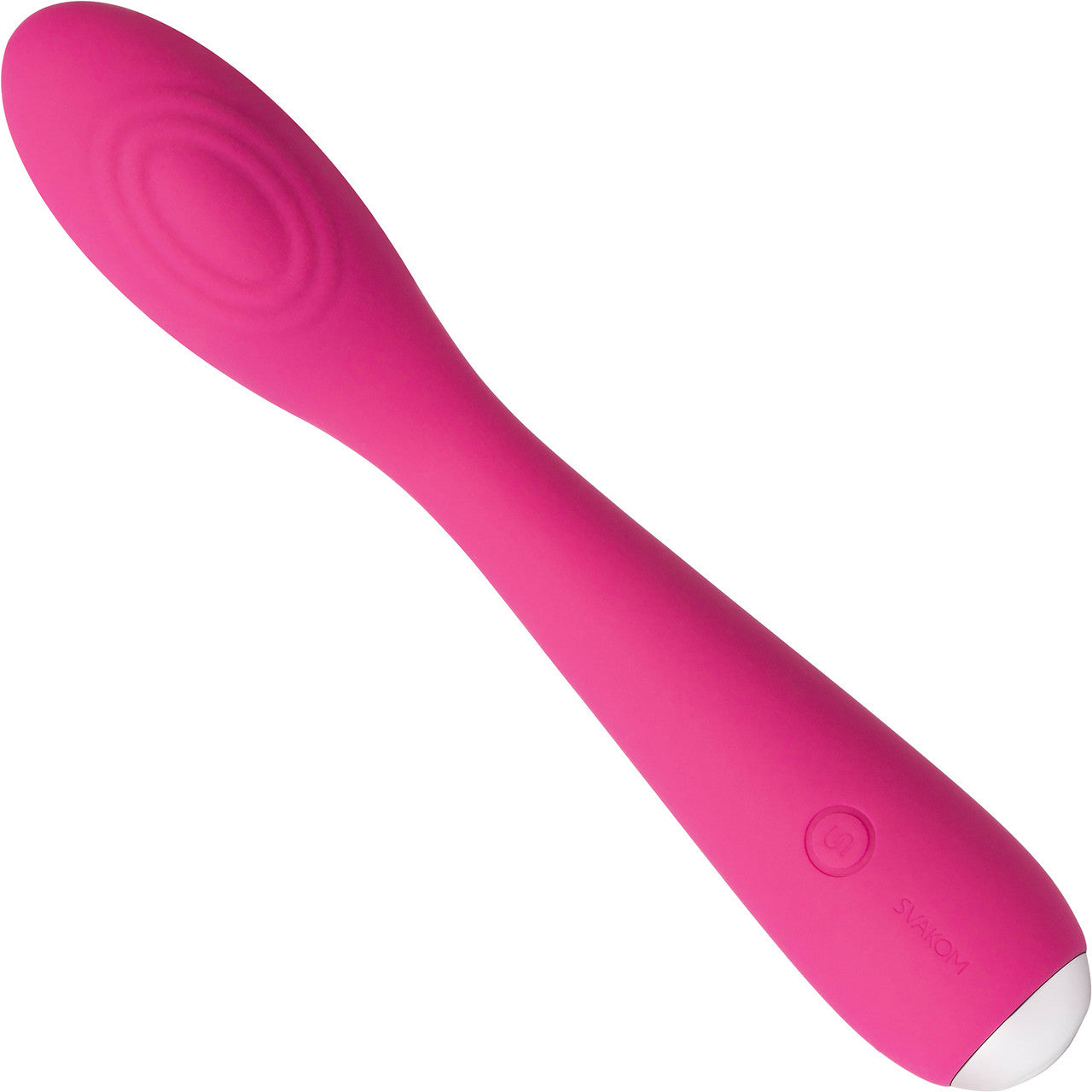 SVAKOM Iris Soft Flexible Curved Waterproof Rechargeable G-Spot Silicone Vibrator