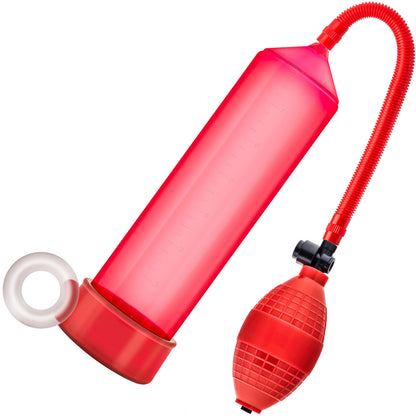 Performance VX101 Enhancement Penis Pump By Blush - Red