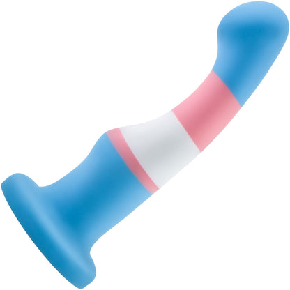 Avant Pride P2 True Blue Silicone Dildo With Suction Cup Base By Blush