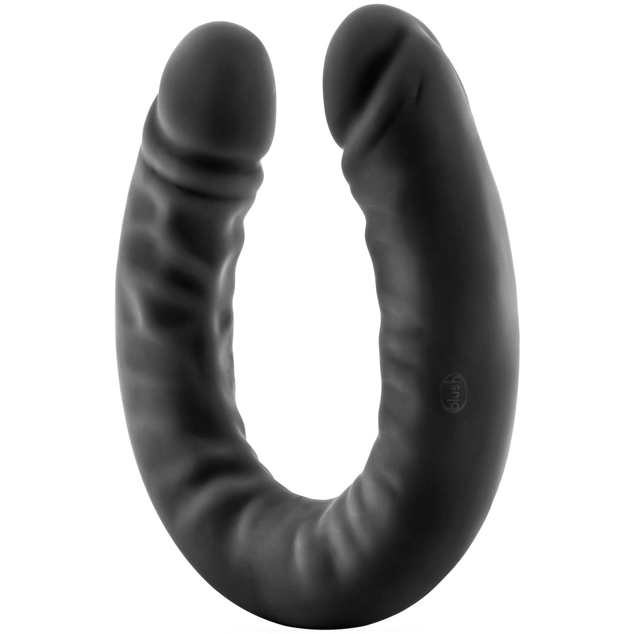 Ruse 18 Inch Silicone Double Headed Dildo by Blush Novelties - Black