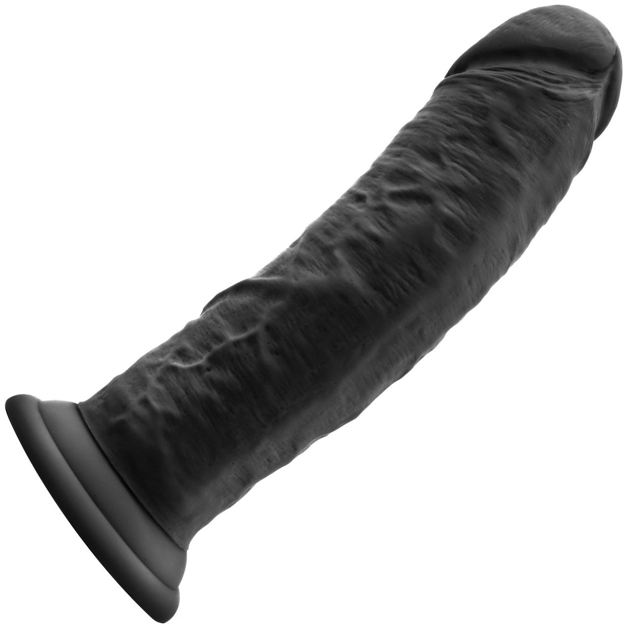 Ruse Jammy Silicone Suction Cup Dildo by Blush Novelties - Black