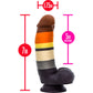 Avant Pride P9 Bear Silicone Dildo With Suction Cup Base By Blush