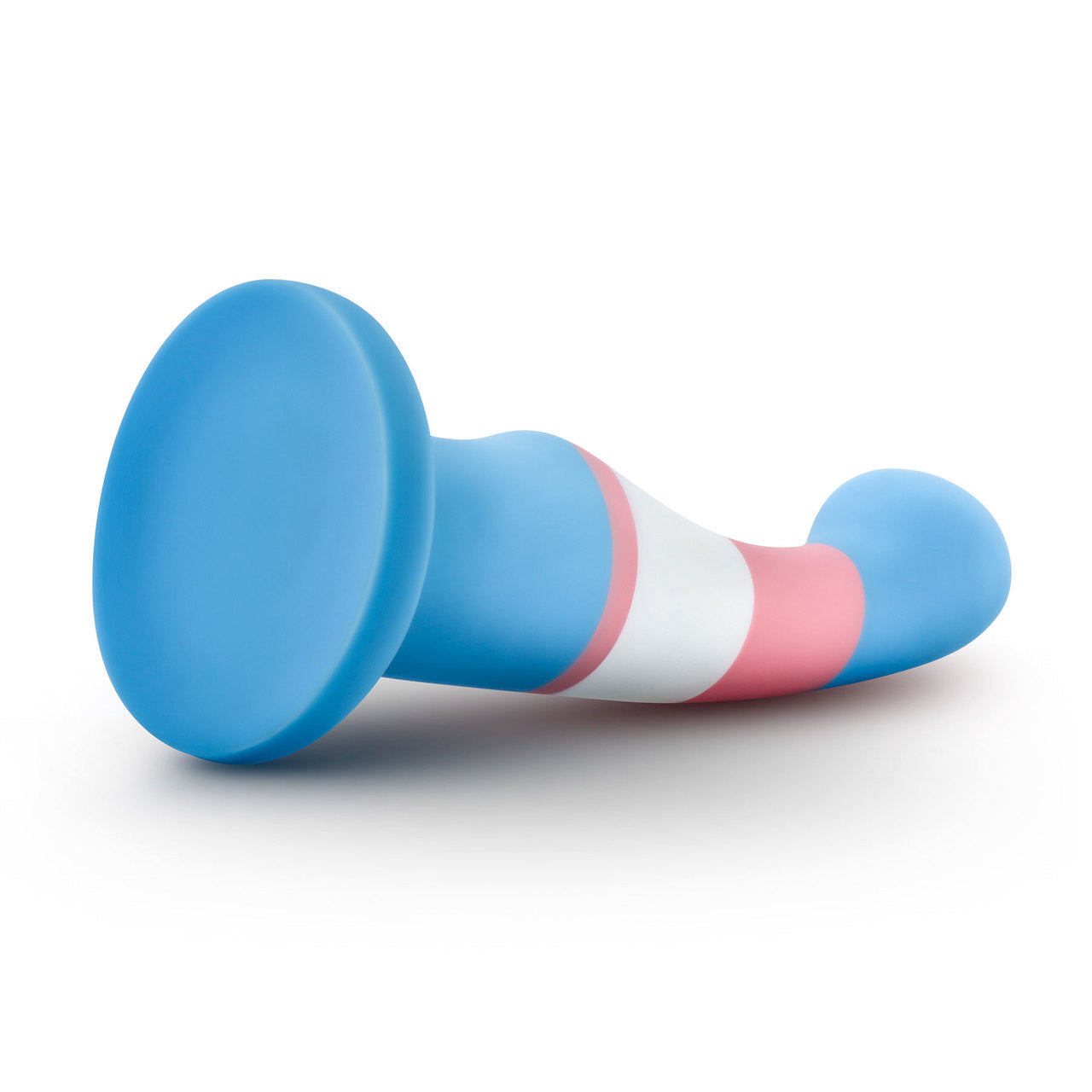 Avant Pride P2 True Blue Silicone Dildo With Suction Cup Base By Blush