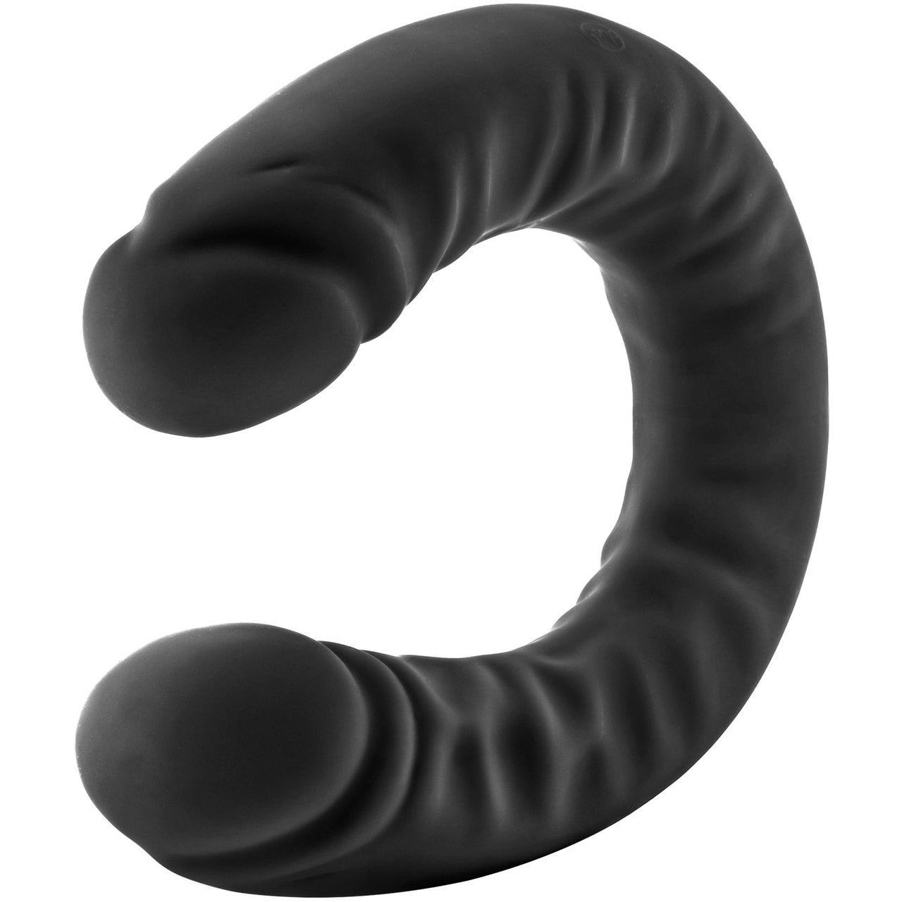 Ruse 18 Inch Silicone Double Headed Dildo by Blush Novelties - Black