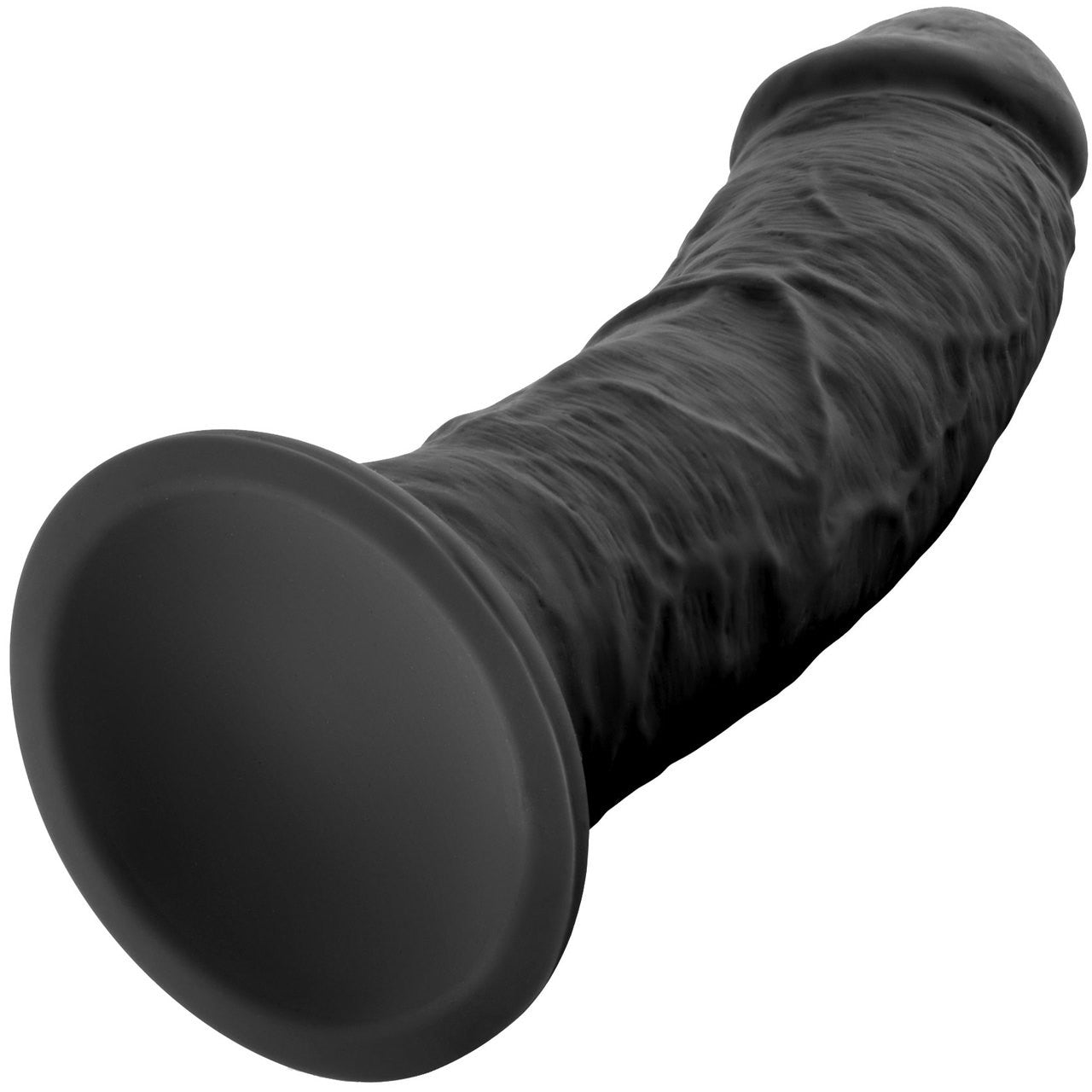 Ruse Jammy Silicone Suction Cup Dildo by Blush Novelties - Black