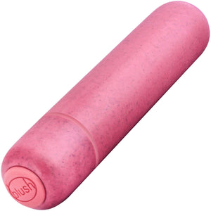 Gaia Eco Bullet Biodegradable & Recyclable Mini Vibrator By Blush Novelties - Coral