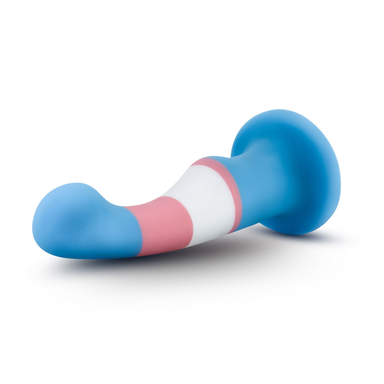 Avant Pride P2 True Blue Silicone Dildo With Suction Cup Base By Blush