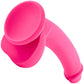 Ruse D Thang Silicone Suction Cup Dildo by Blush Novelties - Hot Pink 
