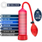 Performance VX101 Enhancement Penis Pump By Blush - Red