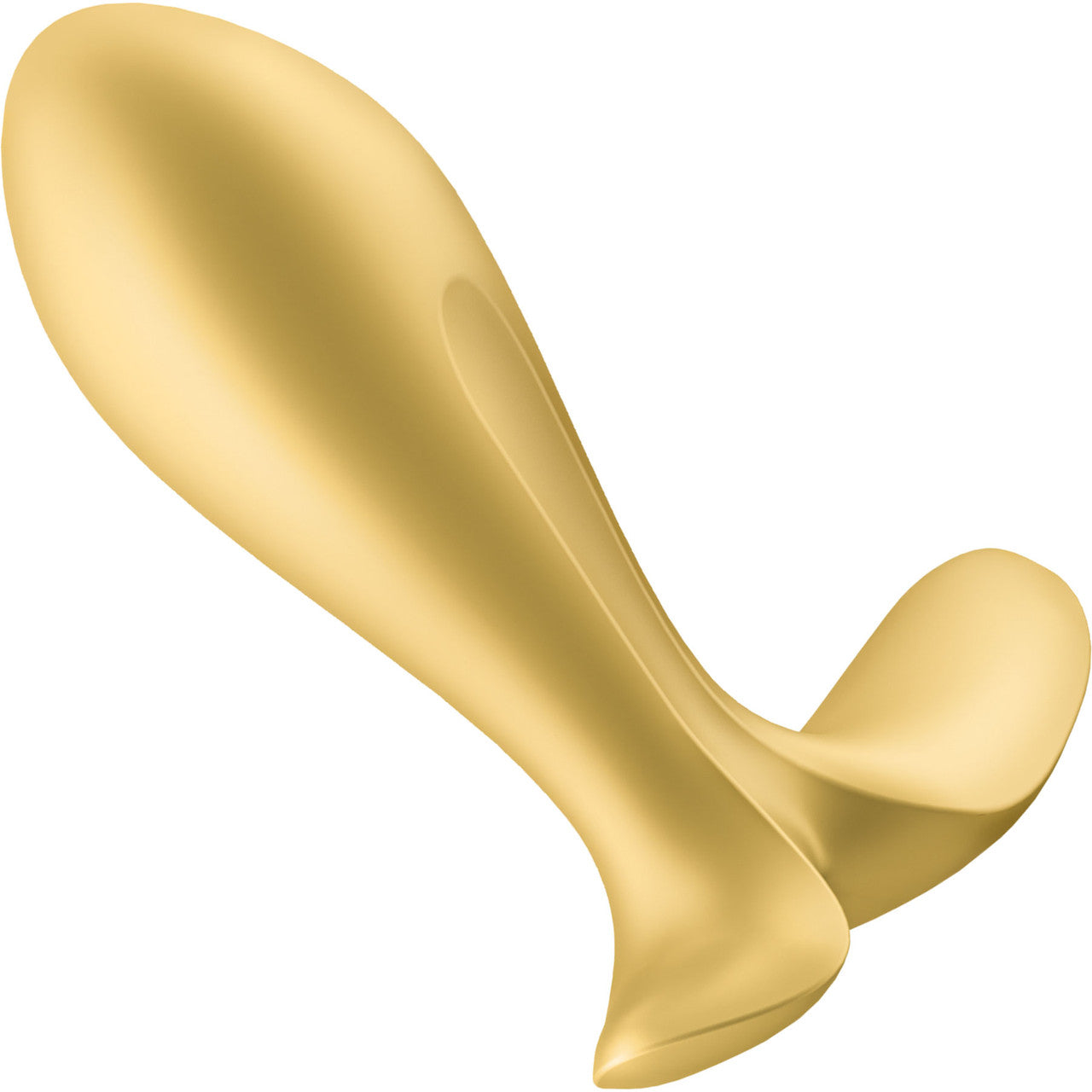 Satisfyer Intensity Plug Rechargeable Vibrating App Enabled Butt Plug - Gold