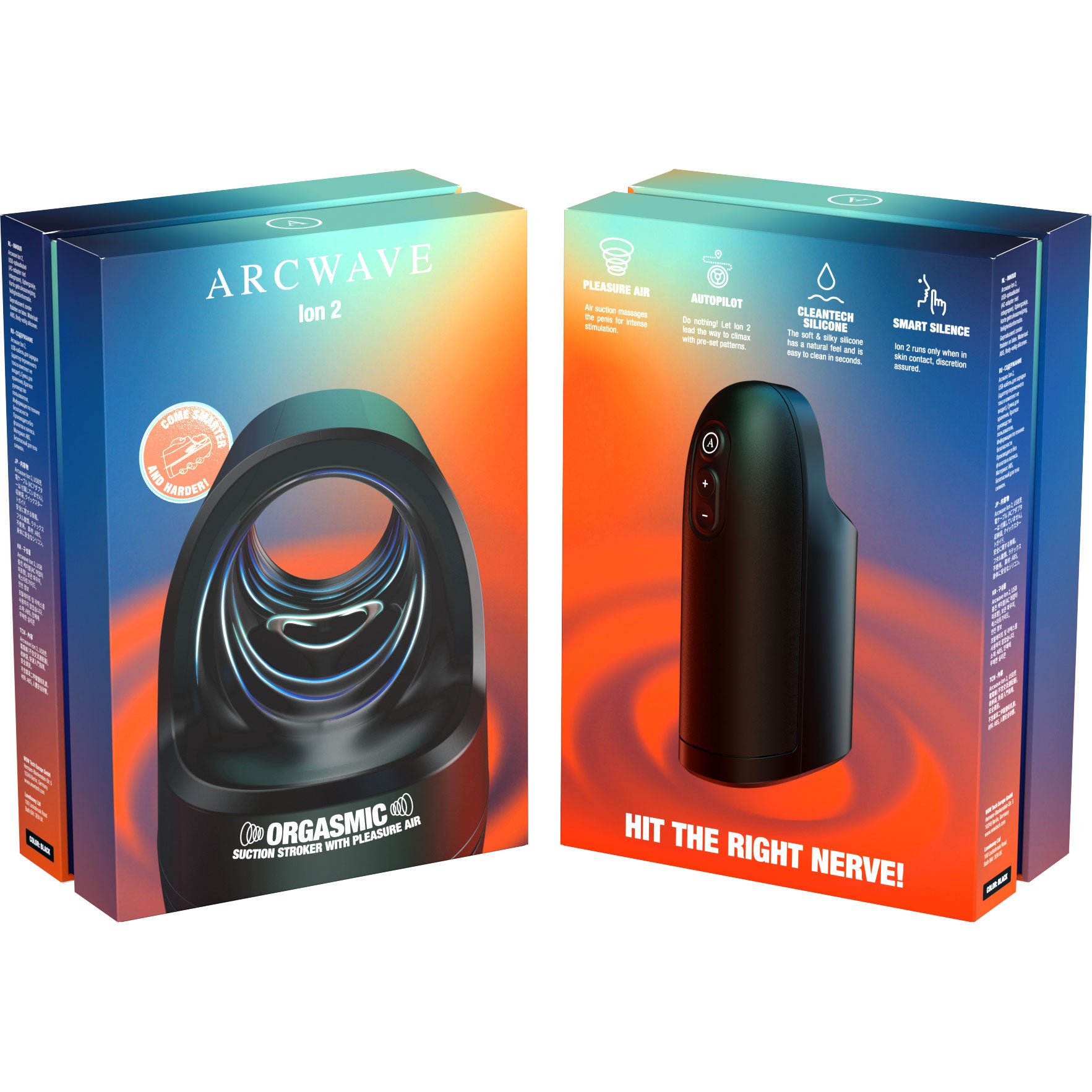 Arcwave Ion 2 Penis Masturbator - The World's First Pleasure Air Stroker