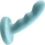 Merge Collection Jaspar 6" Silicone Suction Cup Dildo By Sportsheets - Aqua