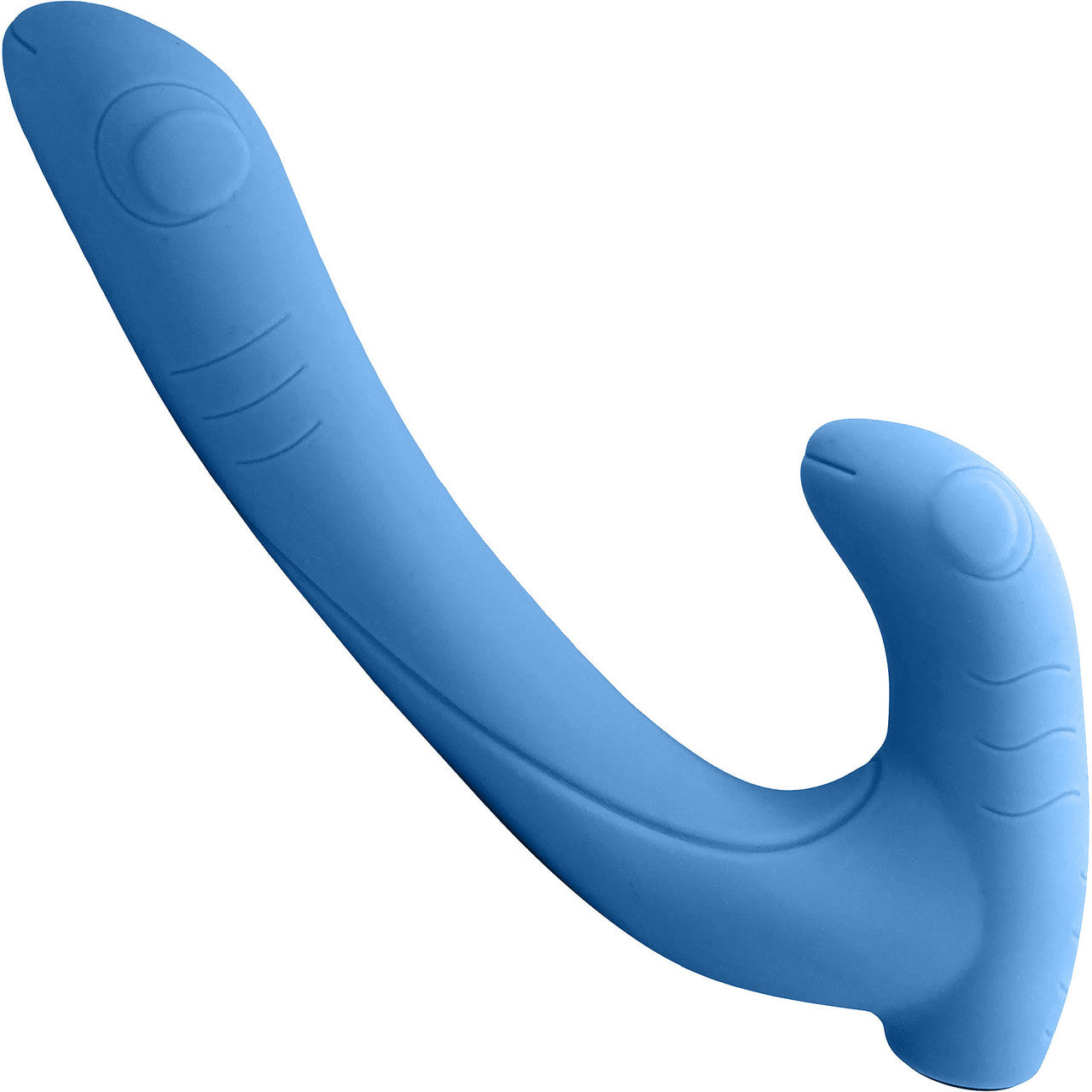 Jix Silicone Waterproof Dual Stimulation Vibrator By Cute Little Fuckers - Periwinkle