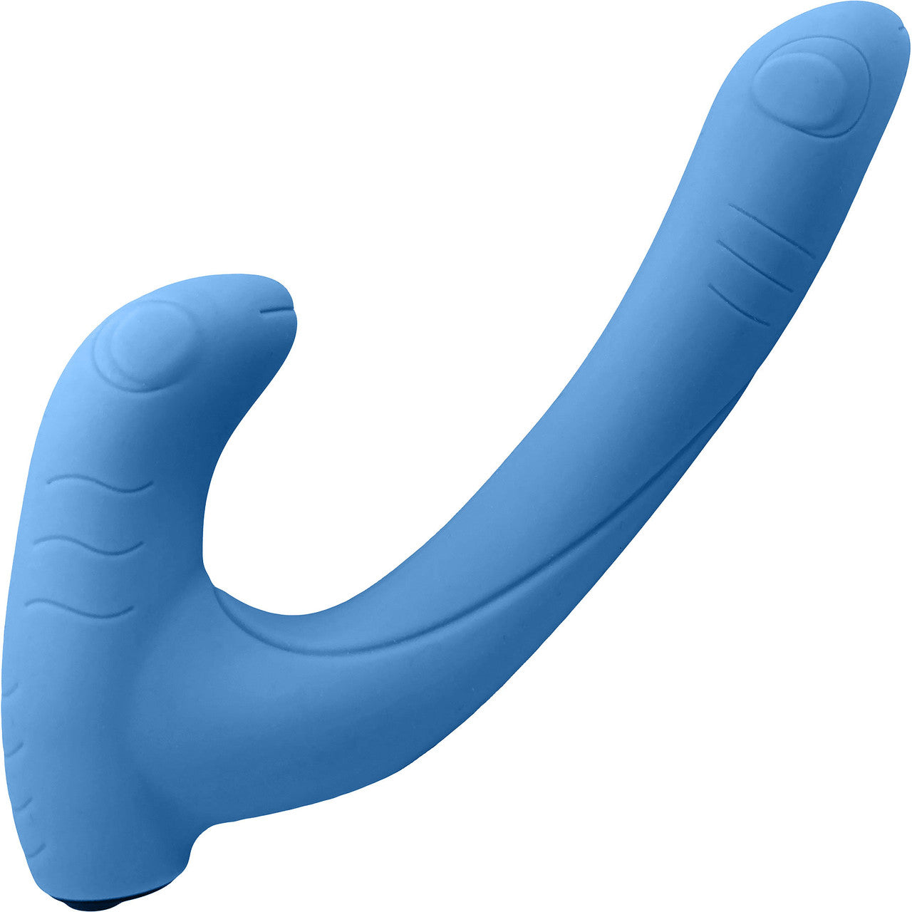 Jix Silicone Waterproof Dual Stimulation Vibrator By Cute Little Fuckers - Periwinkle