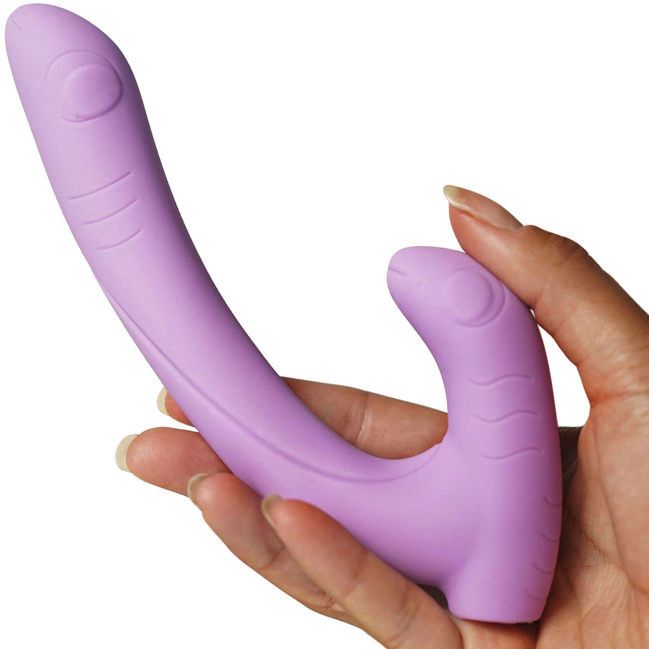 Jix Silicone Waterproof Dual Stimulation Vibrator By Cute Little Fuckers - Lavender