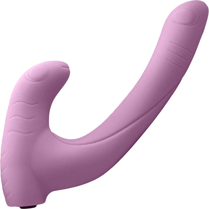 Jix Silicone Waterproof Dual Stimulation Vibrator By Cute Little Fuckers - Lavender