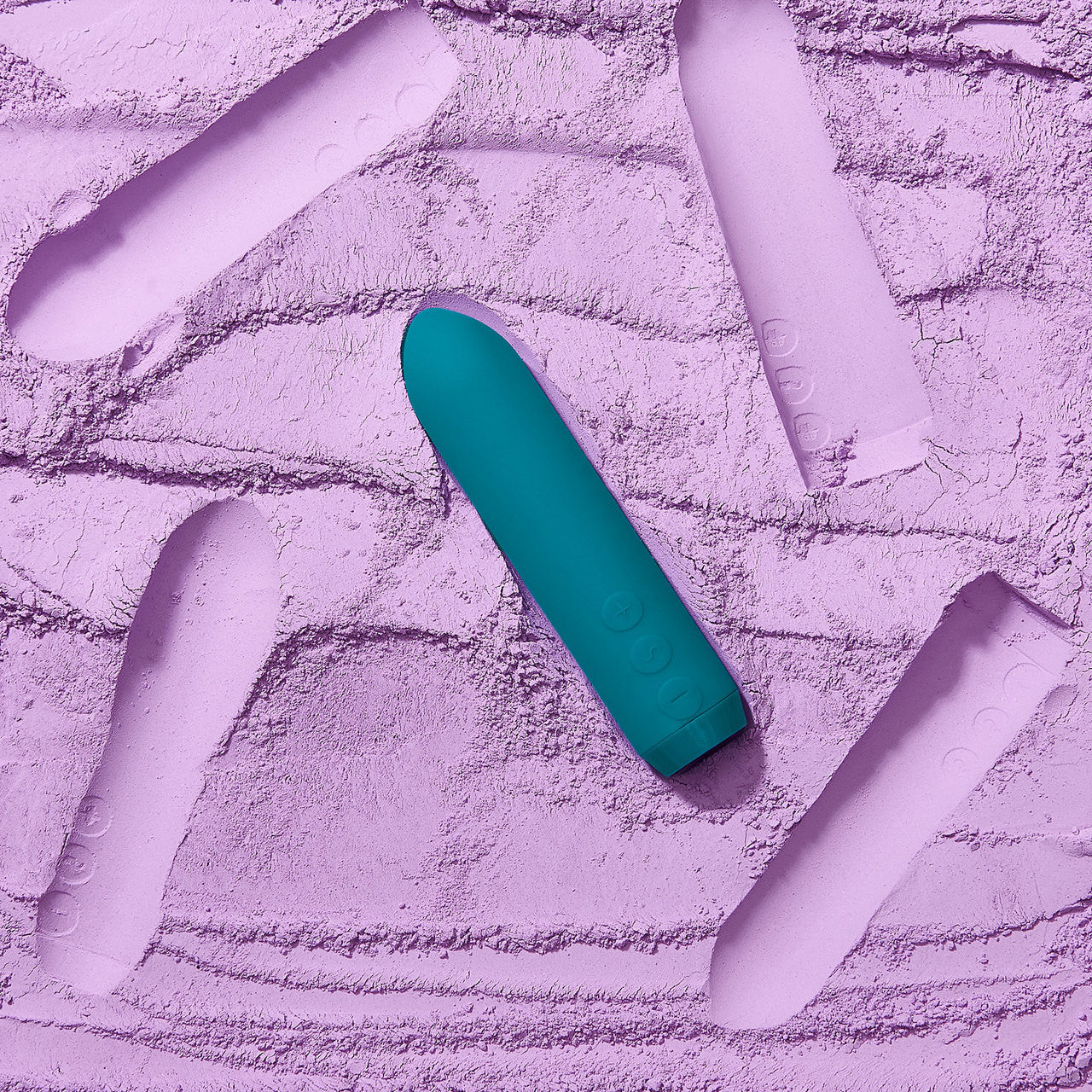 Je Joue Classic Bullet Waterproof Rechargeable Silicone Mini Vibrator - Teal