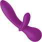 JimmyJane G-Rabbit Flexible Rechargeable Silicone Rabbit Vibrator - Purple