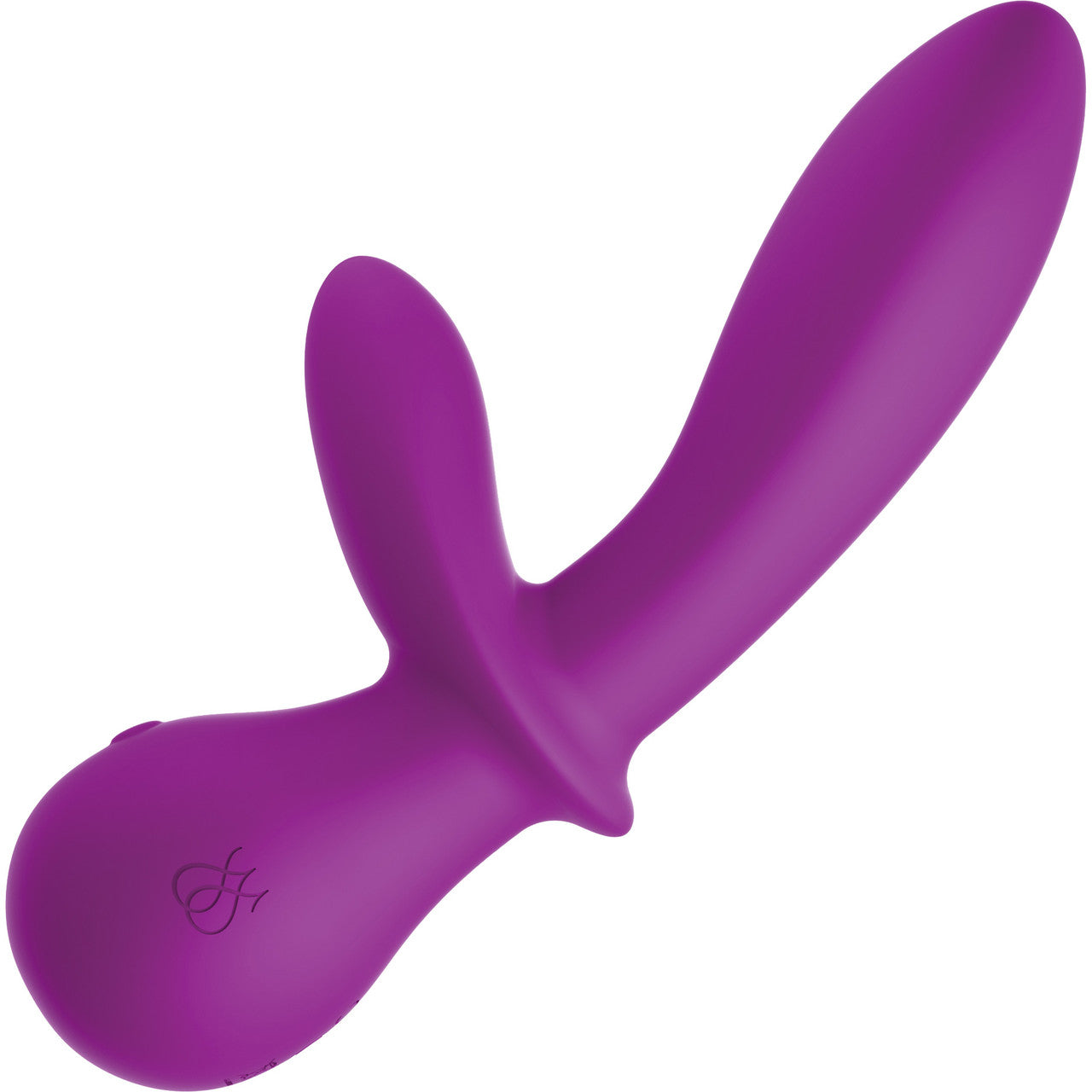 JimmyJane G-Rabbit Flexible Rechargeable Silicone Rabbit Vibrator - Purplev