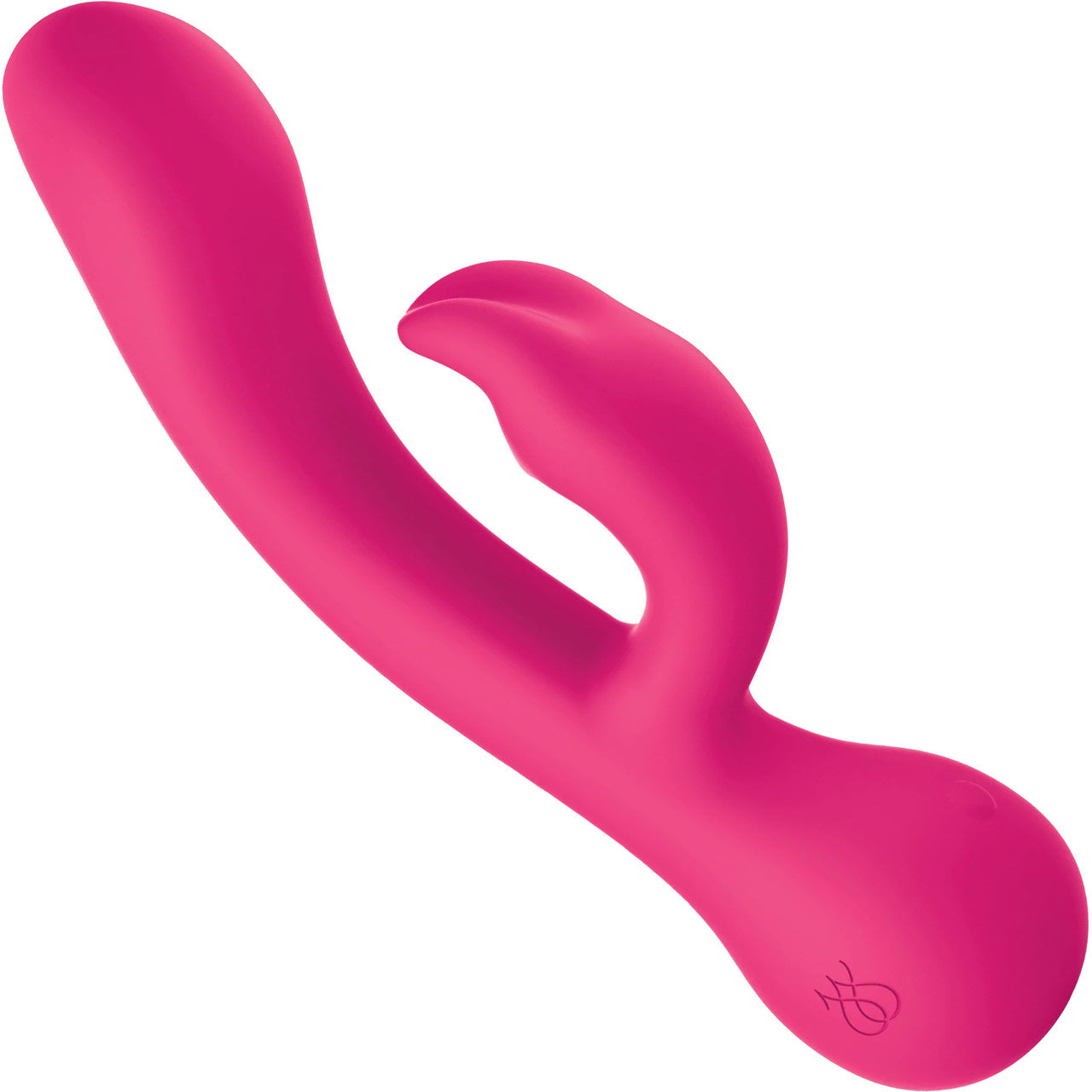 JimmyJane Ruby Rabbit Flexible Rechargeable Silicone Rabbit Vibrator - Pink