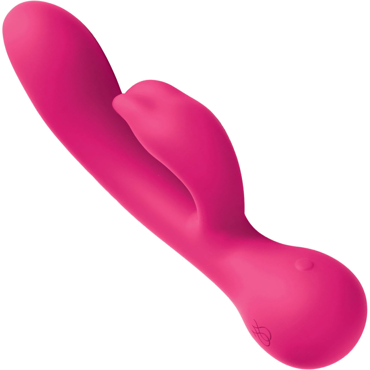 JimmyJane Ruby Rabbit Flexible Rechargeable Silicone Rabbit Vibrator - Pink