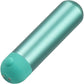 JimmyJane Mini Chroma Rechargeable Aluminum Waterproof Bullet Vibrator With Remote - Teal