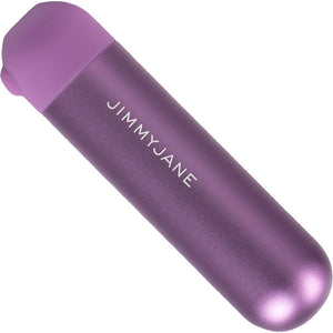 JimmyJane Mini Chroma Rechargeable Aluminum Waterproof Bullet Vibrator With Remote - Purple