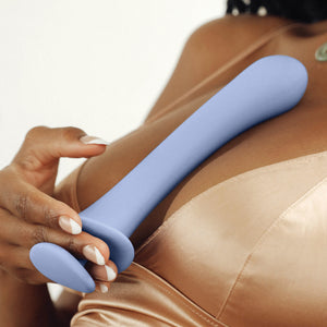 JimmyJane Cyra 7.7" Silicone G-Spot Dildo - Blue