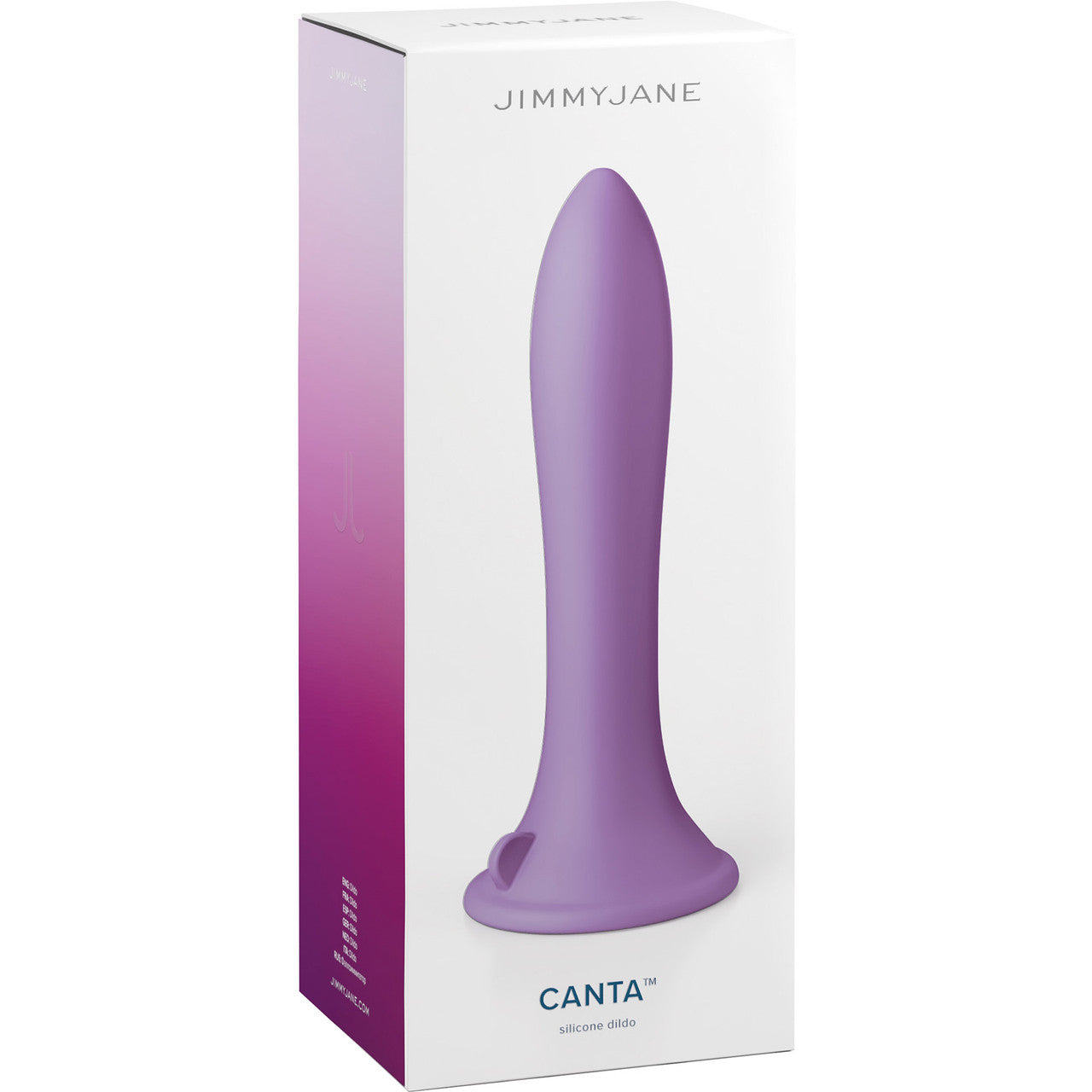 JimmyJane Canta 7" Silicone Dildo - Lavender