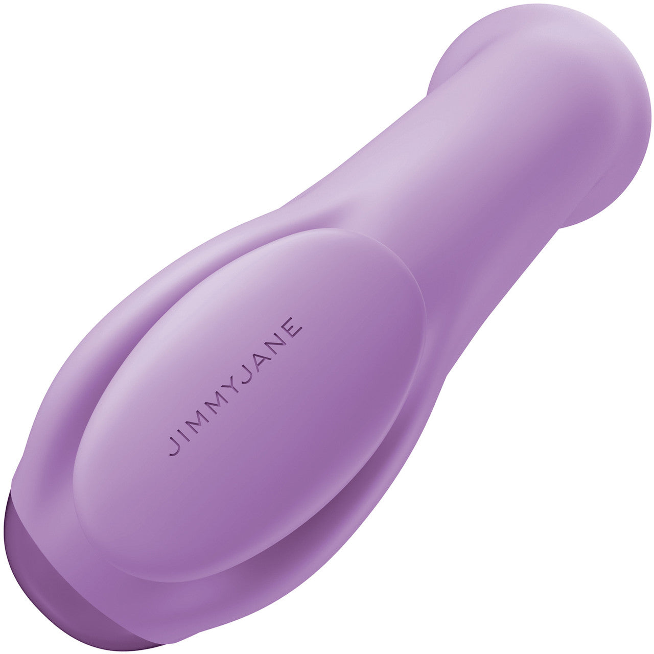 JimmyJane Curved Gripp Waterproof Rechargeable Silicone Vibrator - Purple