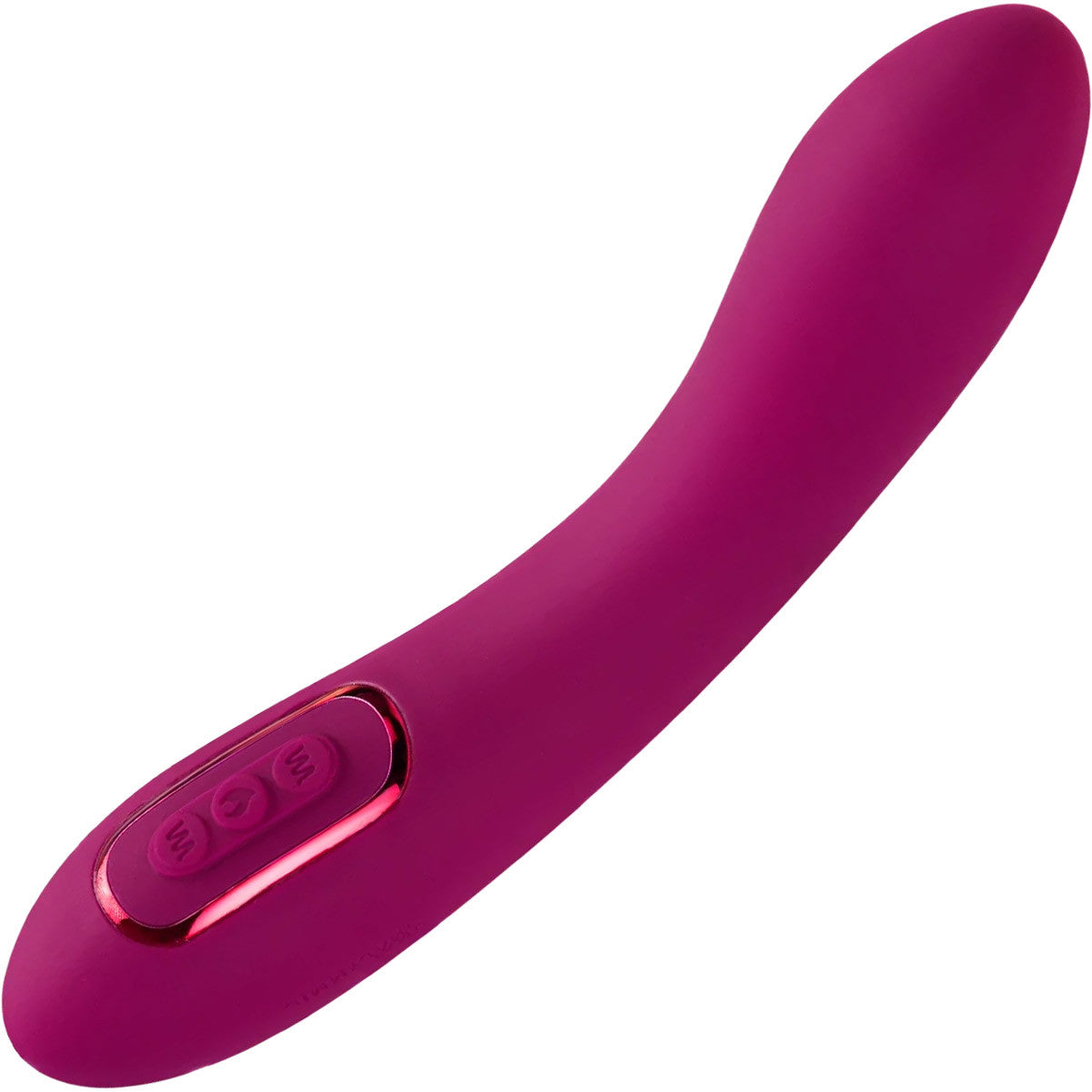 JimmyJane Solis Form 6 Rechargeable Waterproof Silicone G-Spot Vibrator - Fuchsia