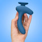 JimmyJane Solis Kyrios Rechargeable Waterproof Silicone Prostate Massager With Remote - Blue