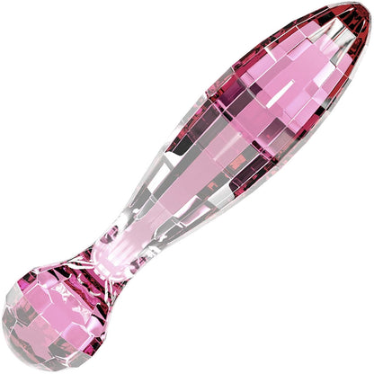 JimmyJane Dillenia Vetro 6.4" Glass Wand Dildo - Pink