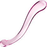 JimmyJane Dillenia Gama 9.7" Glass G-Spot Dildo - Pink