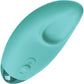 JimmyJane Form 3 Pro Rechargeable Lay-On Silicone Clitoral Vibrator - Teal