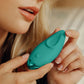 JimmyJane Form 3 Pro Rechargeable Lay-On Silicone Clitoral Vibrator - Teal