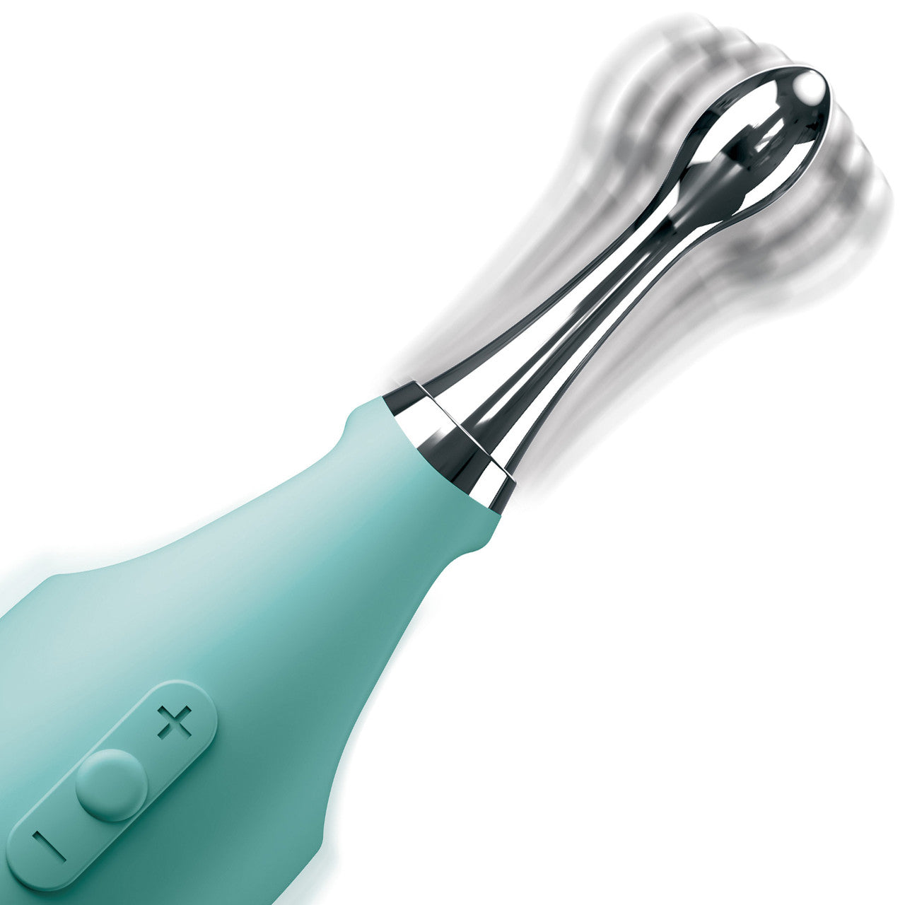 JimmyJane Focus Pro Rechargeable Sonic Clitoral Vibrator With Attachments - Teal