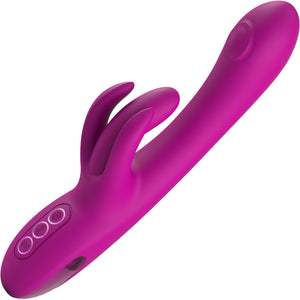 JimmyJane Touch-Me Pro Pulsing Waterproof Silicone Rabbit Vibrator