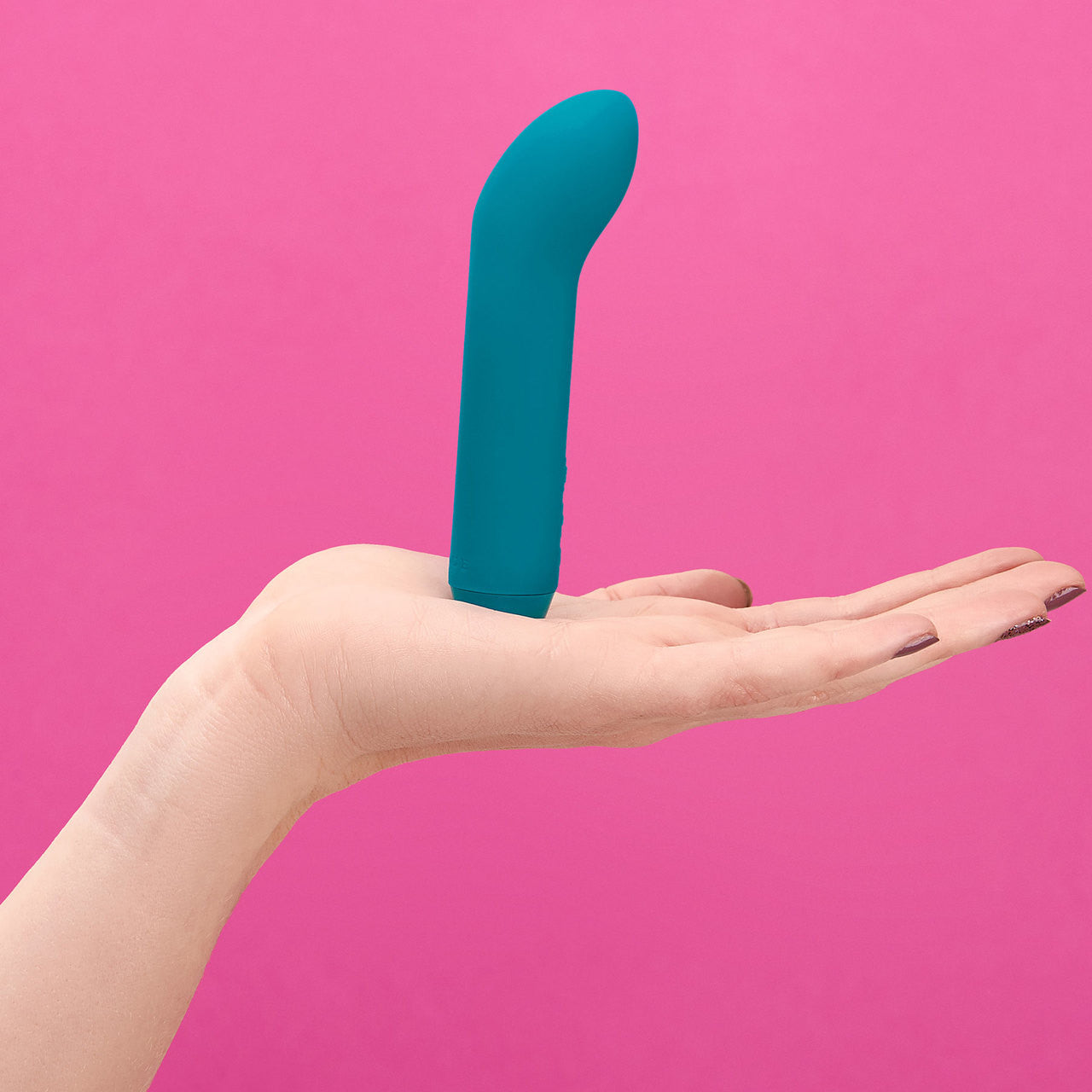 Je Joue G-Spot Bullet Waterproof Rechargeable Silicone Mini Vibrator - Teal