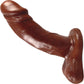 Johnny Vixskin Realistic Silicone Dildo By Vixen - Chocolate