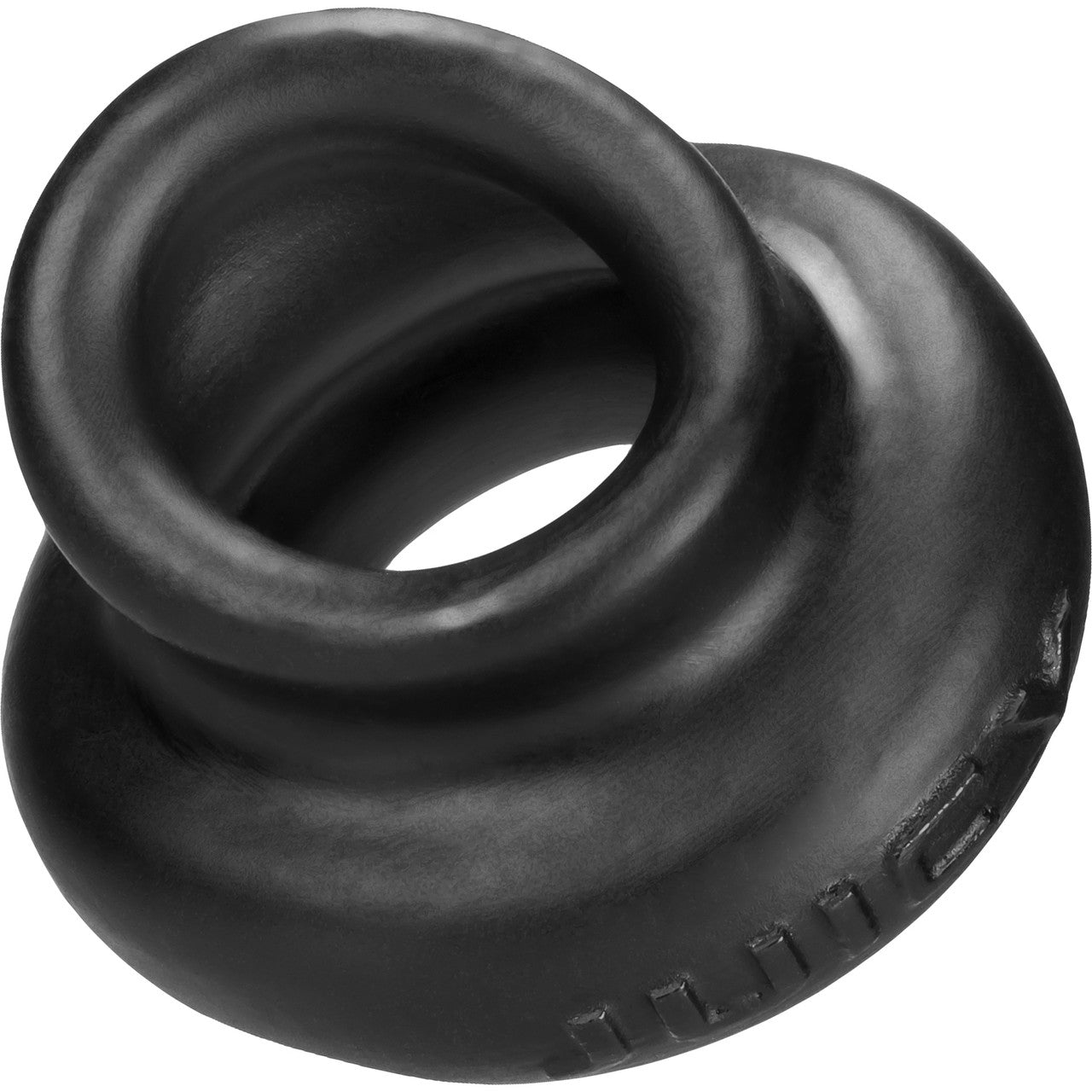 Oxballs Juicy Pumper Silicone Cock Ring 3.5 Inch - Black