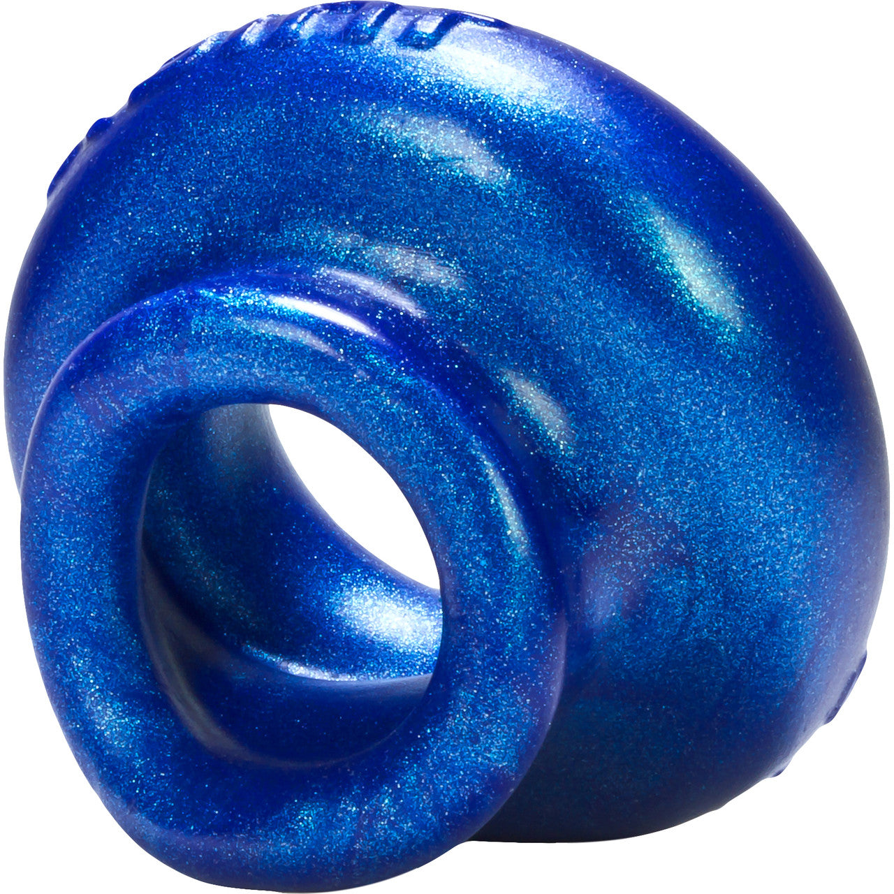 Oxballs Juicy Pumper Silicone Cock Ring 3.5 Inch - Blue