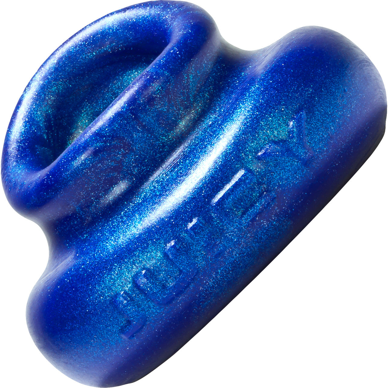 Oxballs Juicy Pumper Silicone Cock Ring 3.5 Inch - Blue