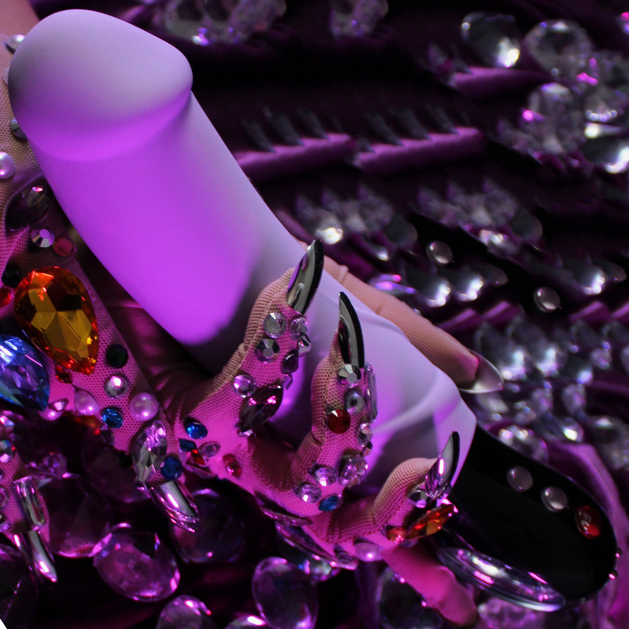 Fun Factory JEWELS BIG BOSS G5 Silicone Waterproof Vibrator - Amethyst