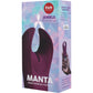 Fun Factory JEWELS MANTA Vibrating Penis Stroker & Couples Penis Toy - Garnet