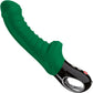 Fun Factory JEWELS TIGER Silicone Waterproof Rechargeable G-Spot Vibrator - Emerald