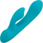 Nubii Jolie Rabbit Rechargeable Warming Mini Dual Stimulation Vibrator By Nu Sensuelle - Blue