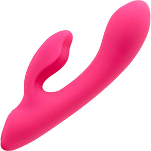 Nubii Jolie Rabbit Rechargeable Warming Mini Dual Stimulation Vibrator By Nu Sensuelle - Pink