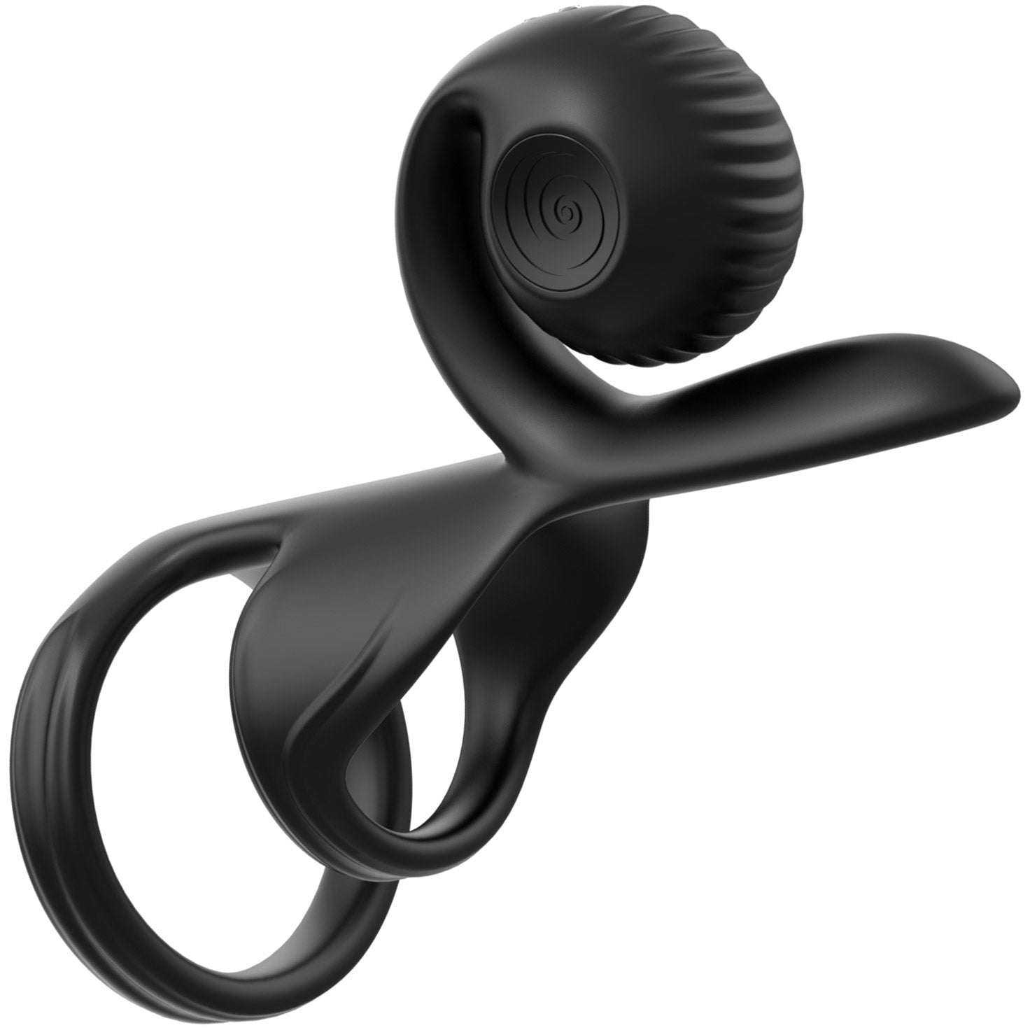 SVibe Snail Jovi Couples Ring Silicone Vibrating Cock Ring With Remote
